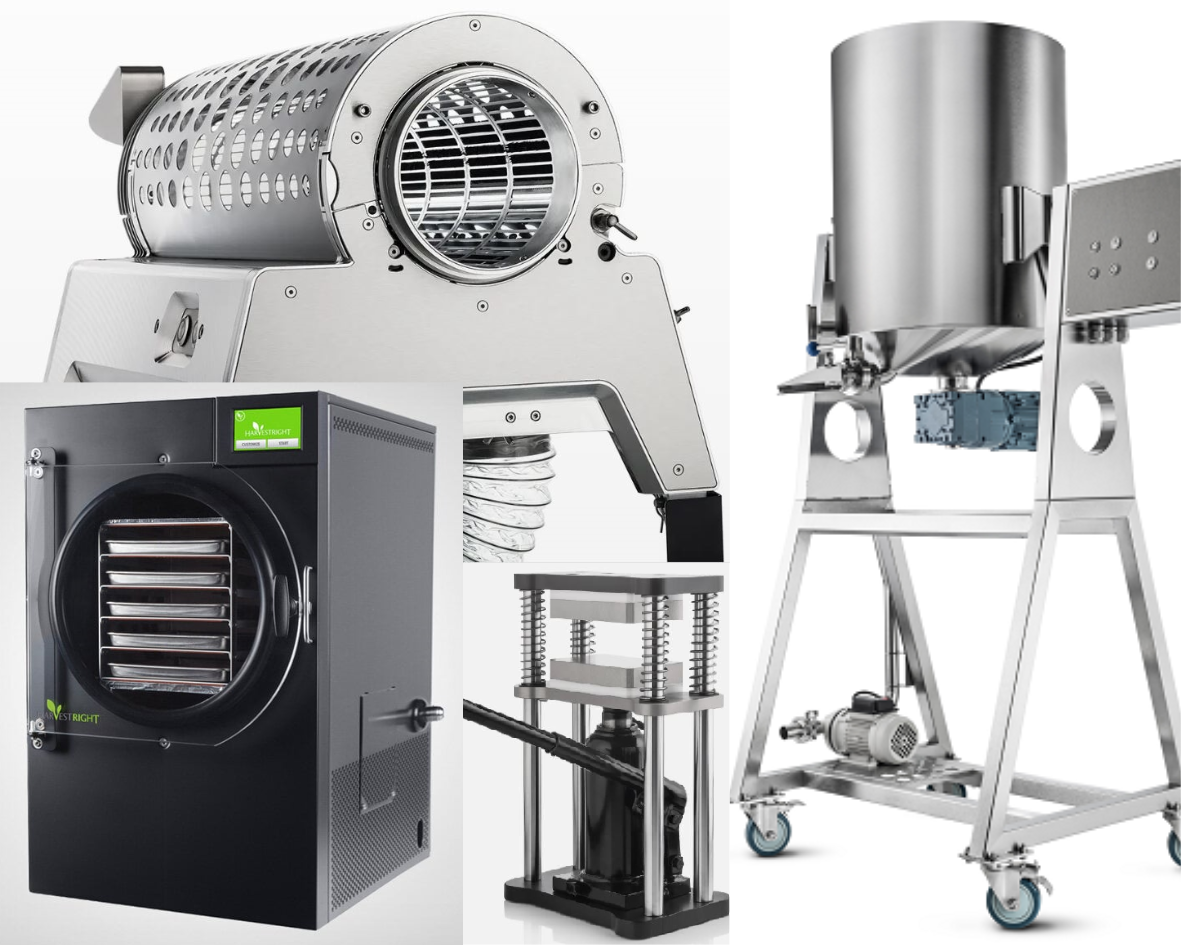 Maschinenverleih für moderne Hashproduktion – Freeze Dryer & Trimmer mieten