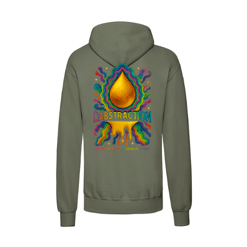 Hoodie Dabstraction Psycho "Premium Tools. Premium Terps." Logo Back